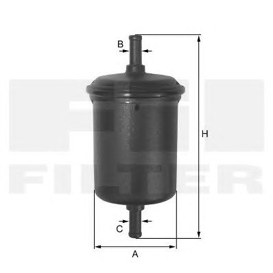 FIL FILTER zp8023fp -  Топливный фильтр